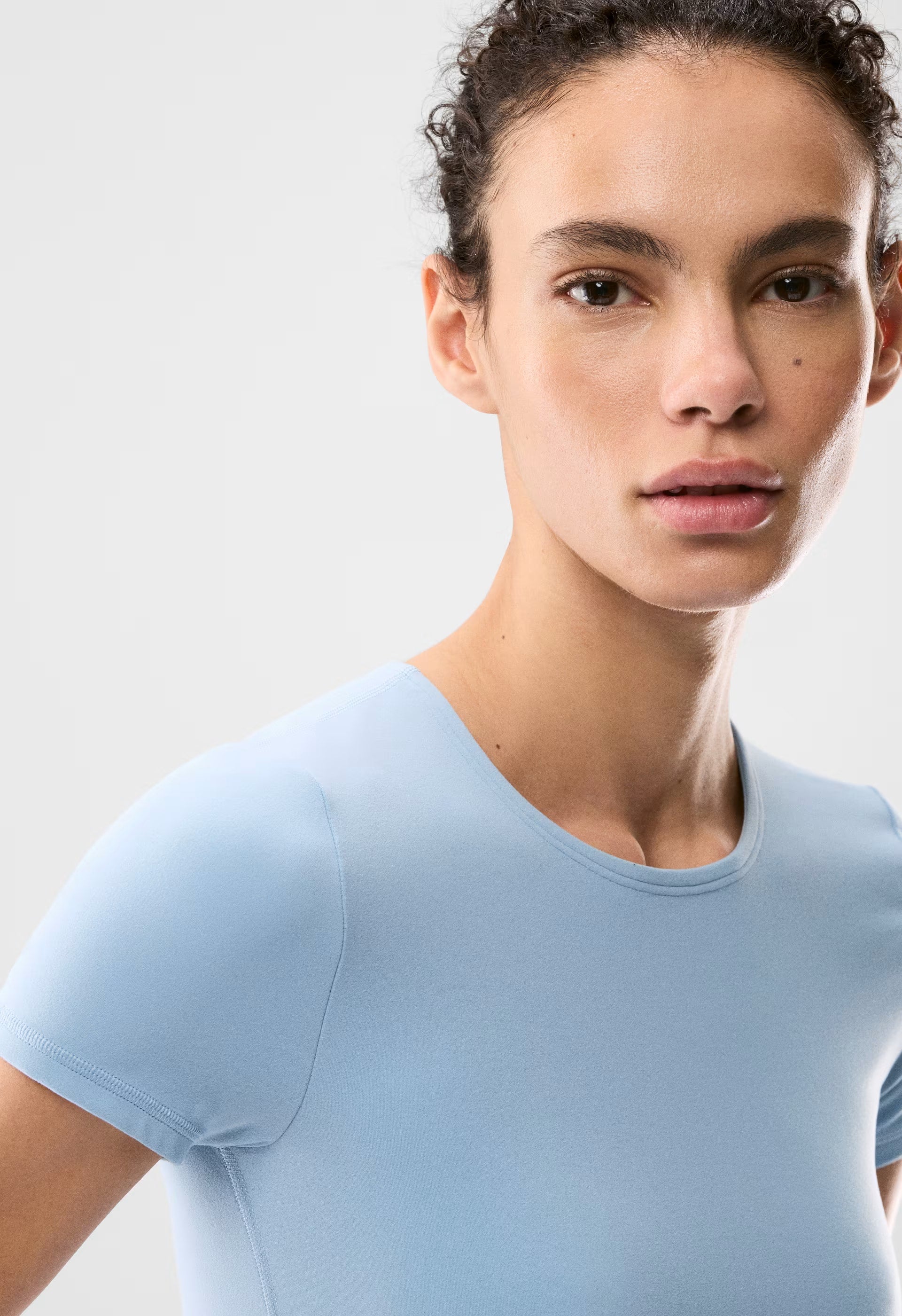 BUTTER Essential T-Shirt - RIPPLE BLUE