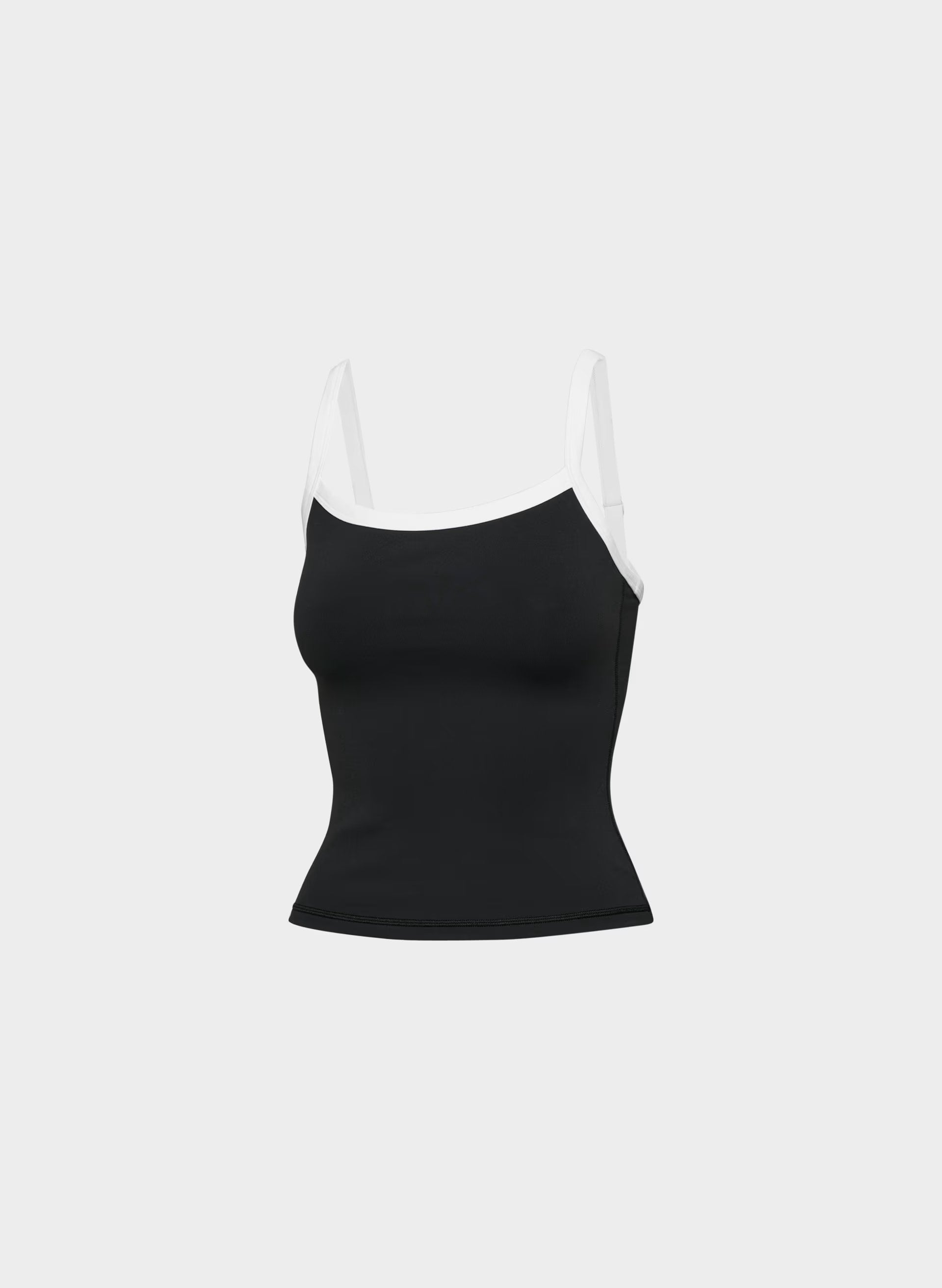 LIFE Tumbler Tank - BLACK /BRIGHT WHT