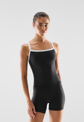 LIFE Tumbler Tank - BLACK /BRIGHT WHT
