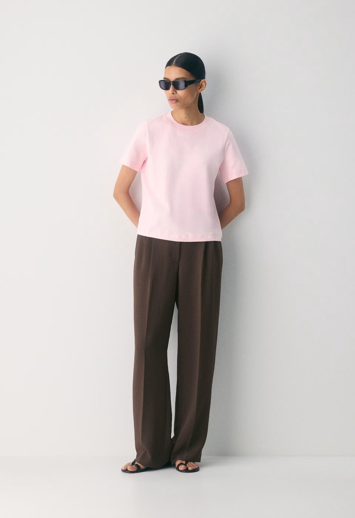 InterLock Cotton Function T-Shirt - VILLA PINK
