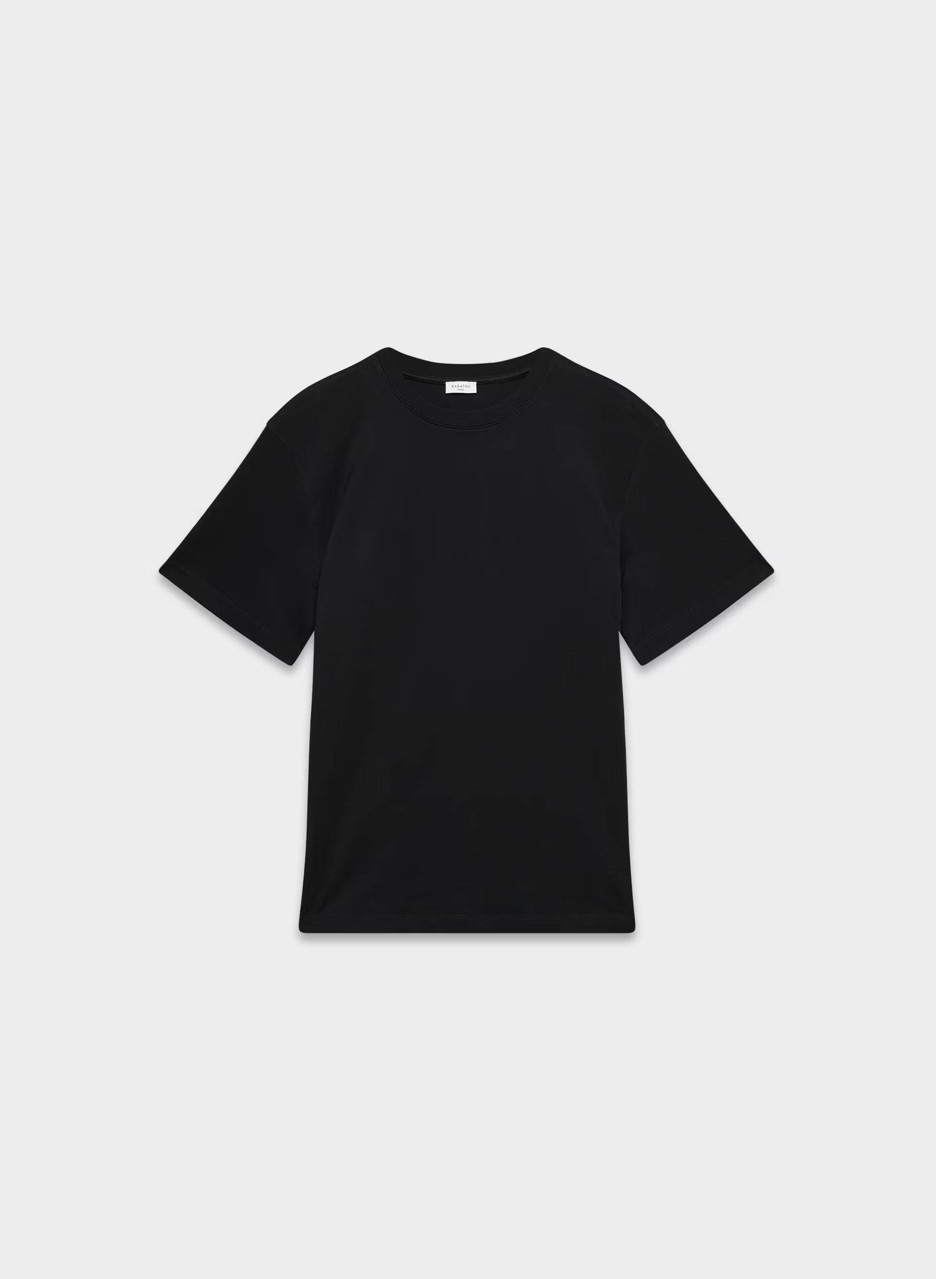 InterLock Cotton Pegasus T-Shirt - BLACK