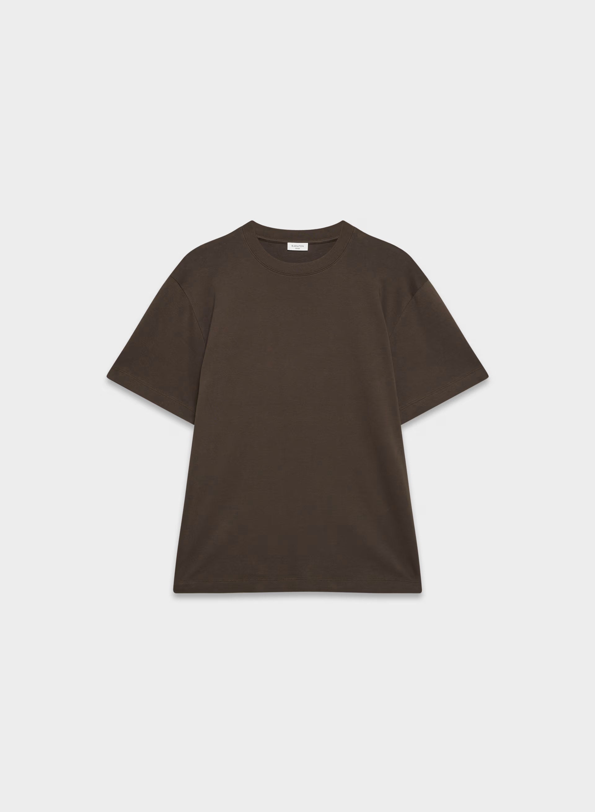 InterLock Cotton Pegasus T-Shirt - RICH MOCHA BROWN