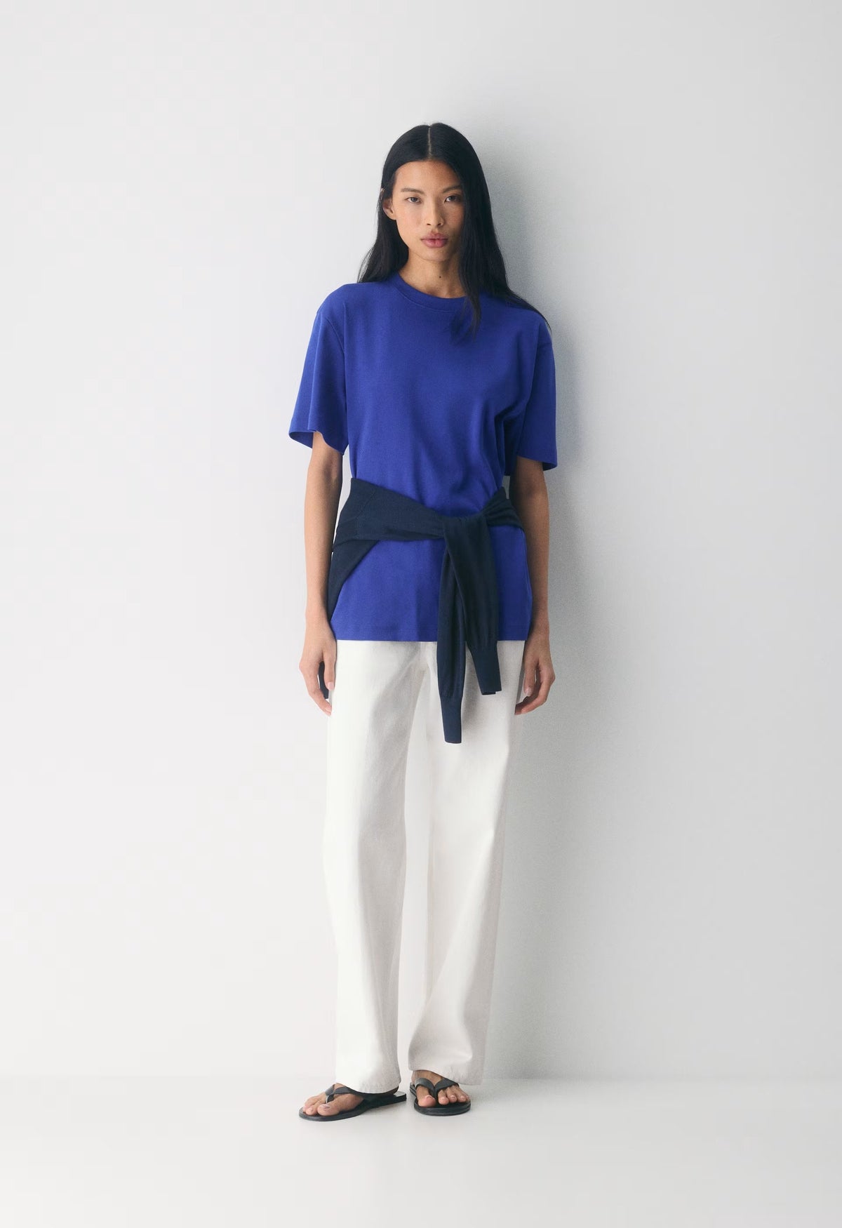 InterLock Cotton Pegasus T-Shirt - ABLAZE BLUE