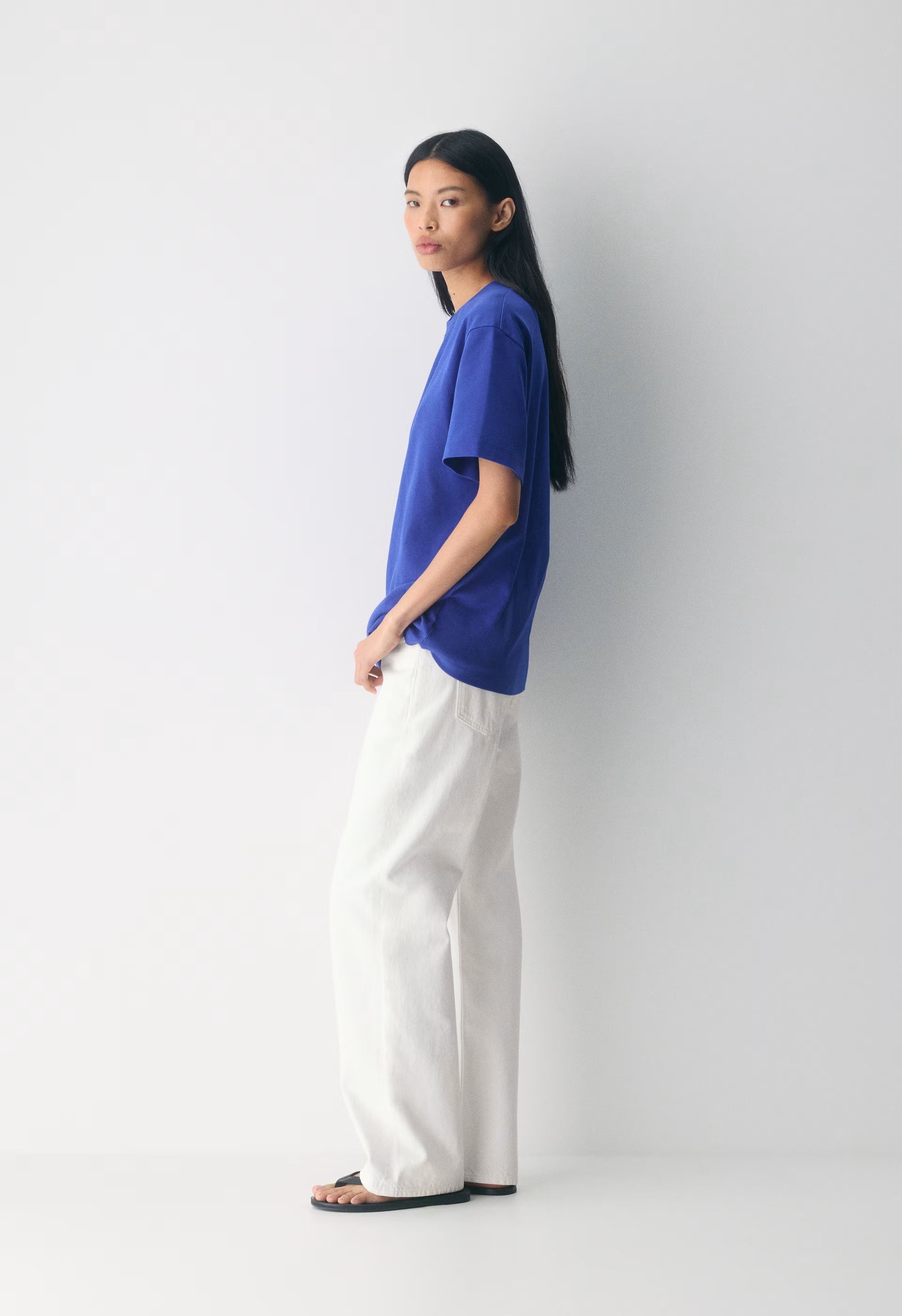 InterLock Cotton Pegasus T-Shirt - ABLAZE BLUE