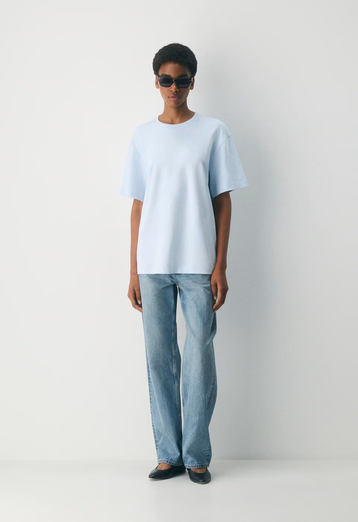 InterLock Cotton Pegasus T-Shirt - MIDDAY BLUE