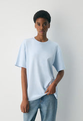 InterLock Cotton Pegasus T-Shirt - MIDDAY BLUE