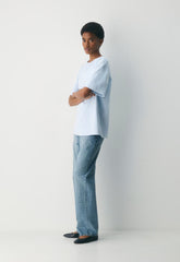 InterLock Cotton Pegasus T-Shirt - MIDDAY BLUE