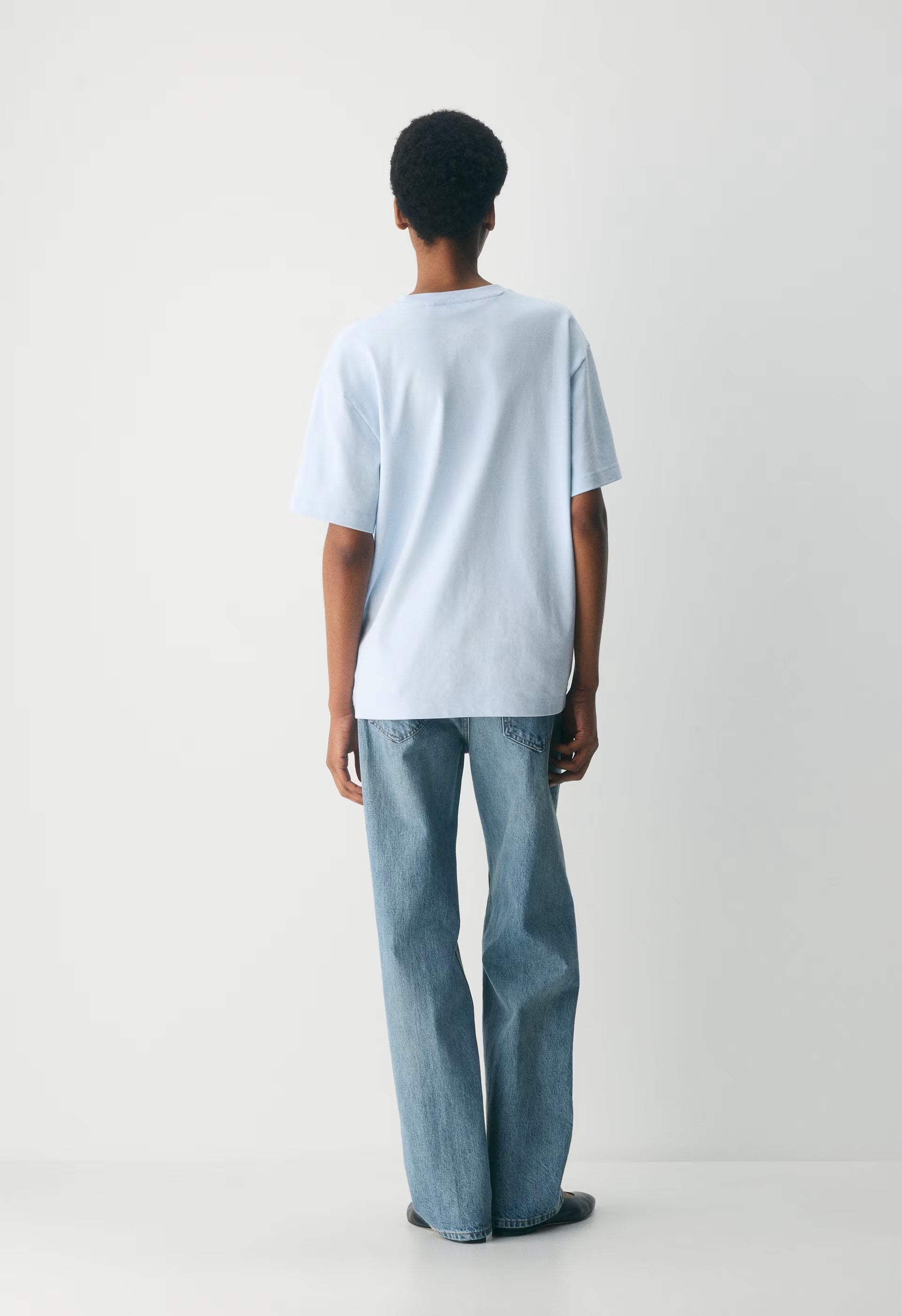 InterLock Cotton Pegasus T-Shirt - MIDDAY BLUE
