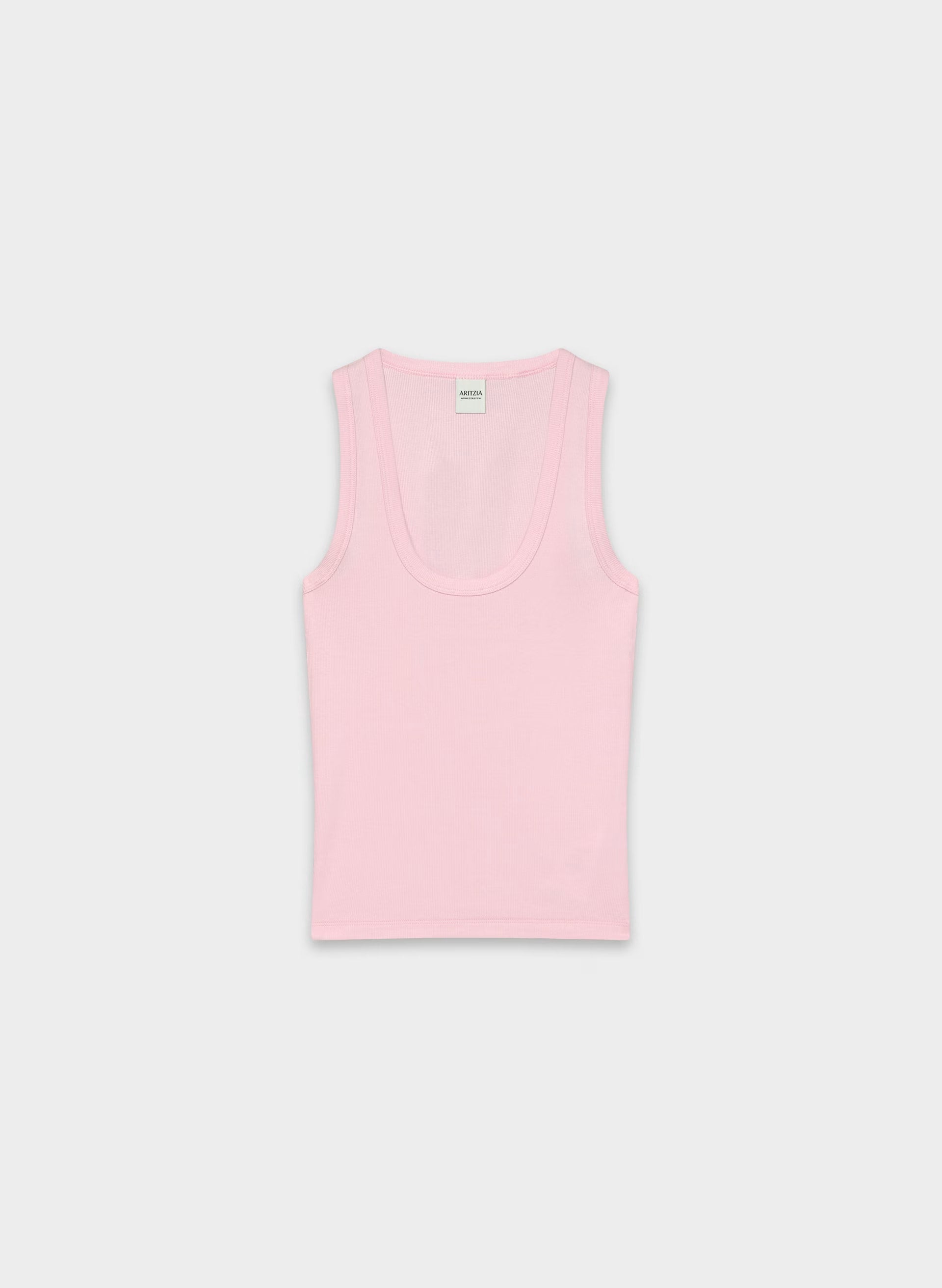 HomeStretch™ Rib Vinyl Tank - MILKSHAKE PINK