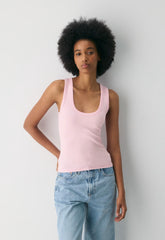 HomeStretch™ Rib Vinyl Tank - MILKSHAKE PINK