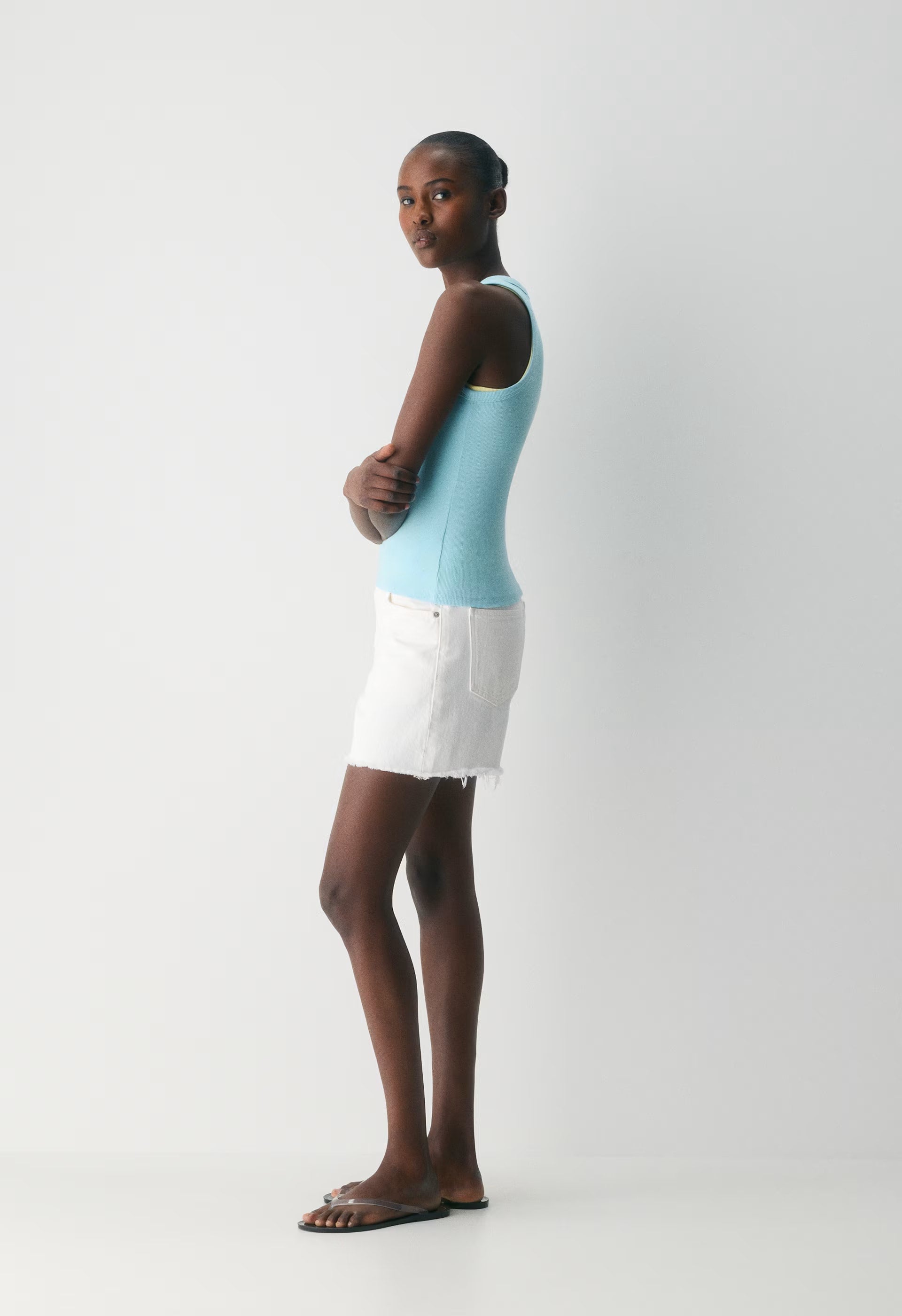 HomeStretch™ Rib Vinyl Tank - PANORAMA BLUE