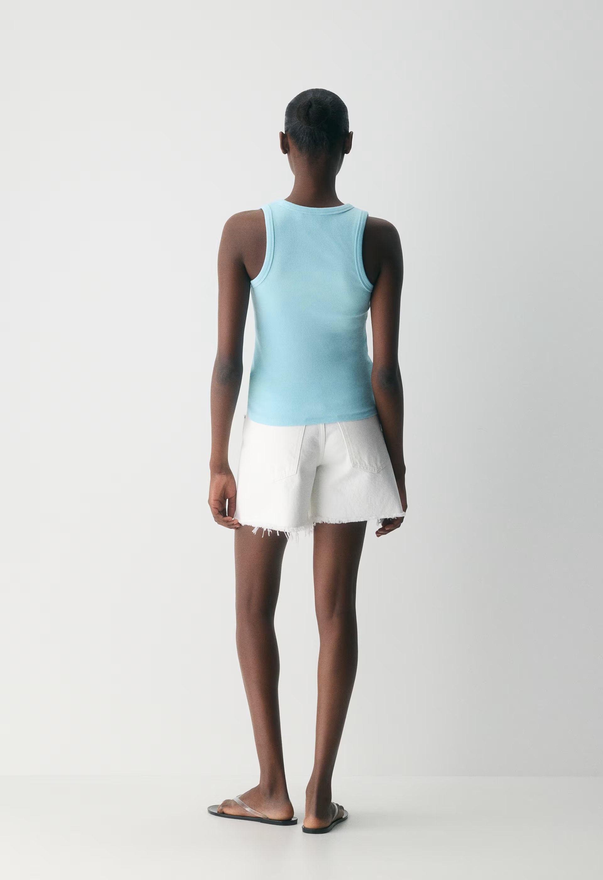 HomeStretch™ Rib Vinyl Tank - PANORAMA BLUE