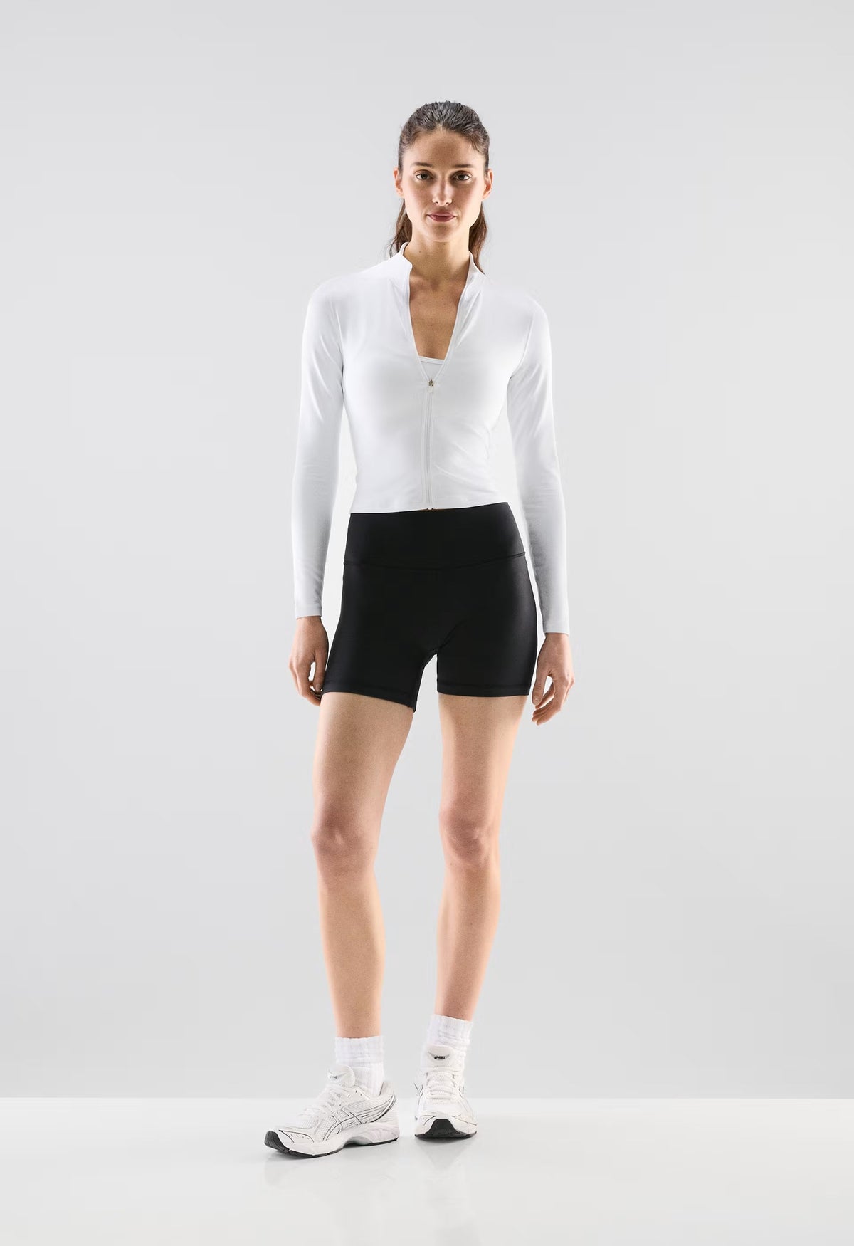 BUTTER Limit Zip-Up - BRIGHT WHITE