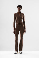 BUTTER Limit Zip-Up - RICH MOCHA BROWN