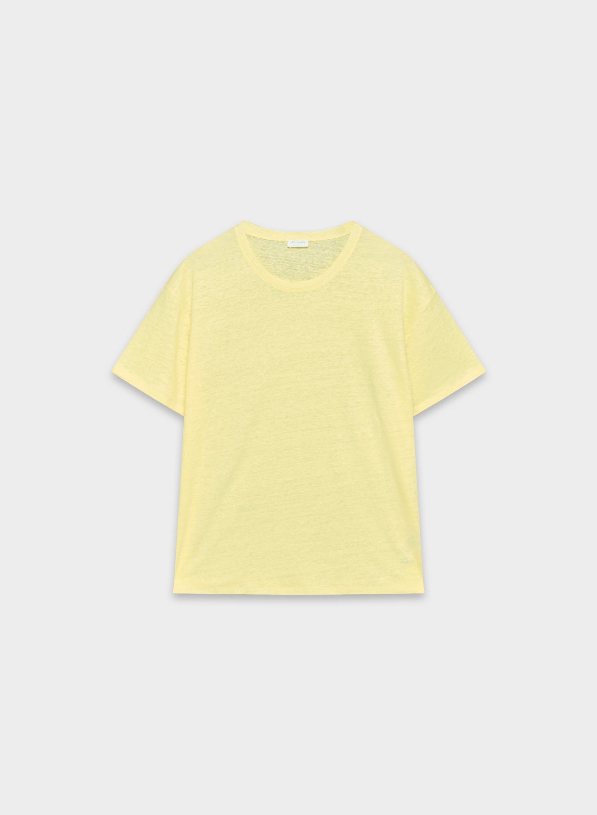 Loom Linen Quay T-Shirt - LEMONADE