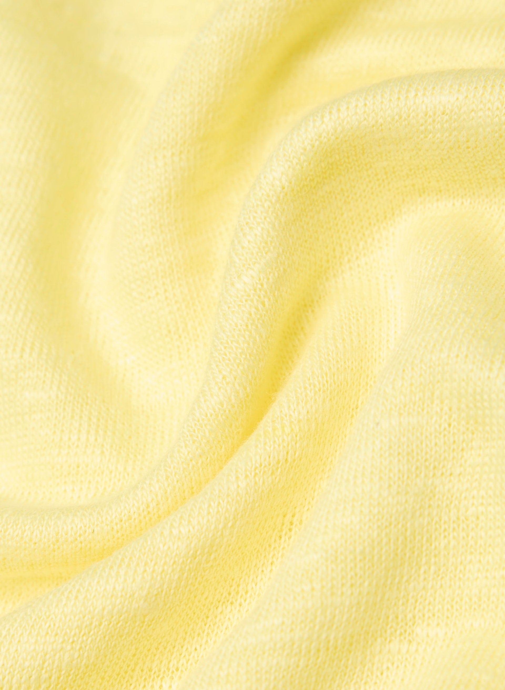 Loom Linen Quay T-Shirt - LEMONADE