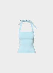 Original Contour Optimum Halter Top - PANORAMA BLUE