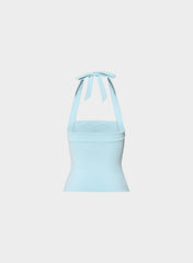 Original Contour Optimum Halter Top - PANORAMA BLUE