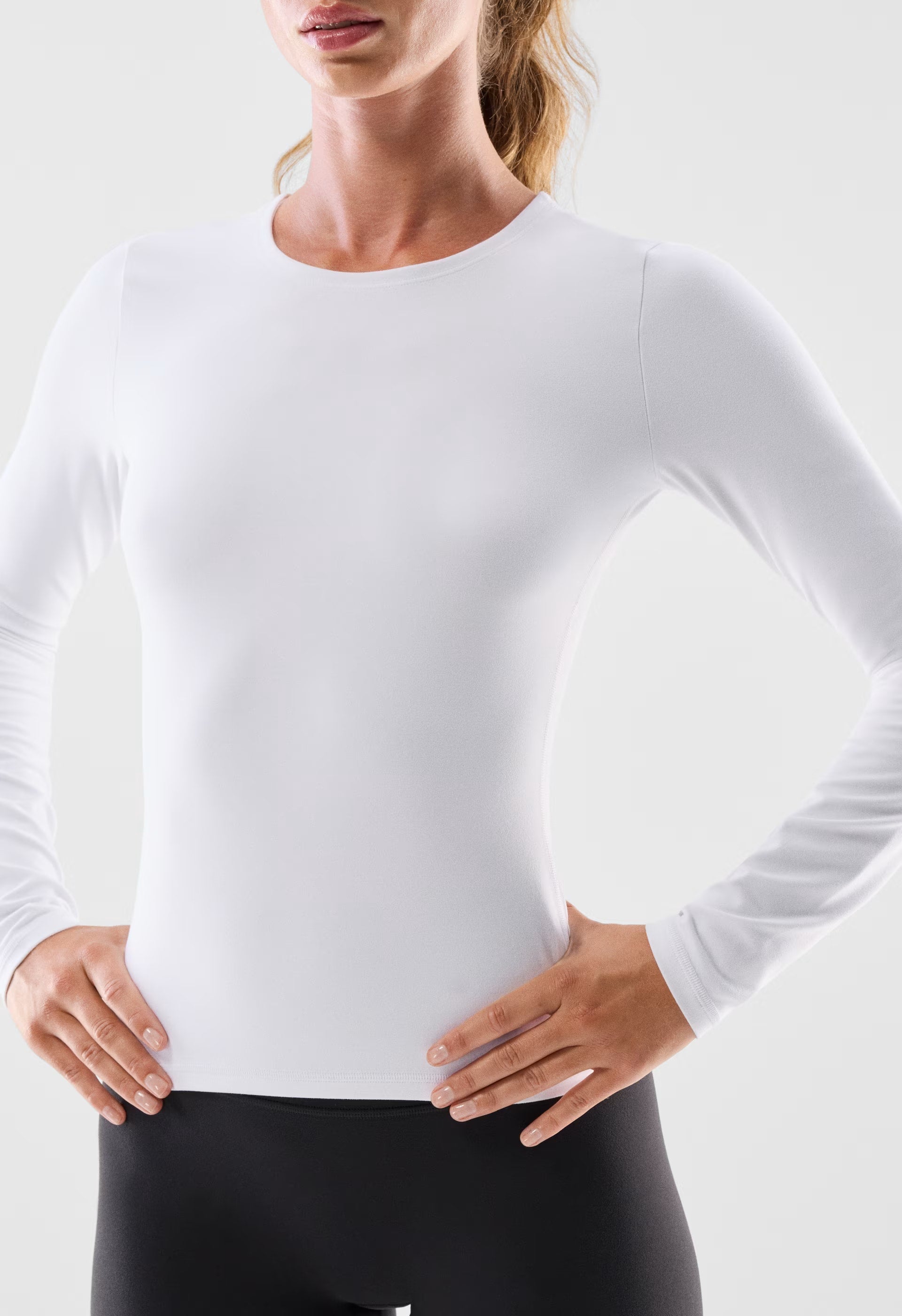 BUTTER Essential Longsleeve - BRIGHT WHITE