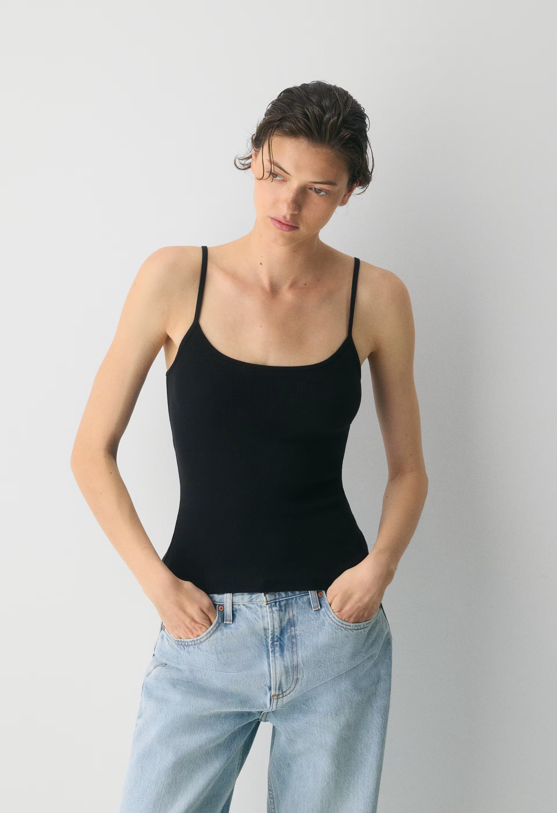 HomeStretch™ Rib Universal Cami Tank - SWEET PEA PURPLE