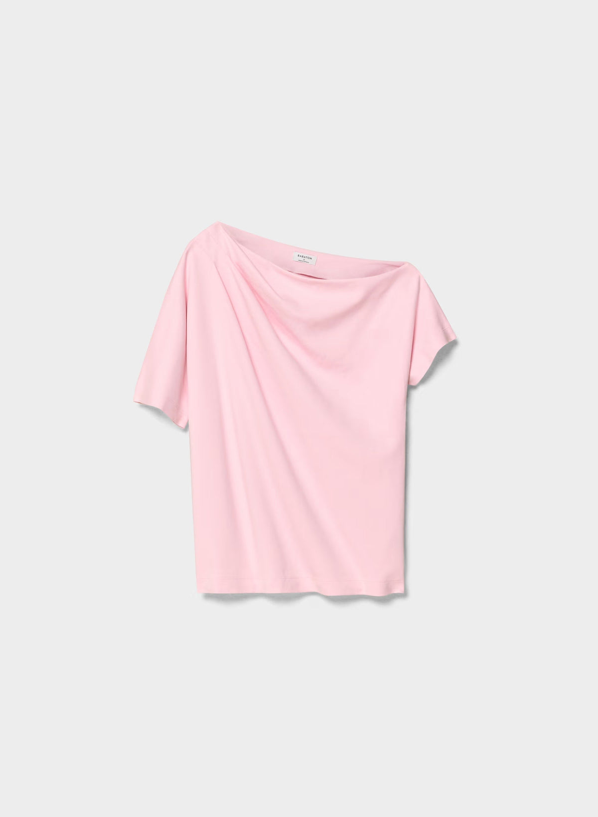 InterLock Cotton Script Top - MILKSHAKE PINK