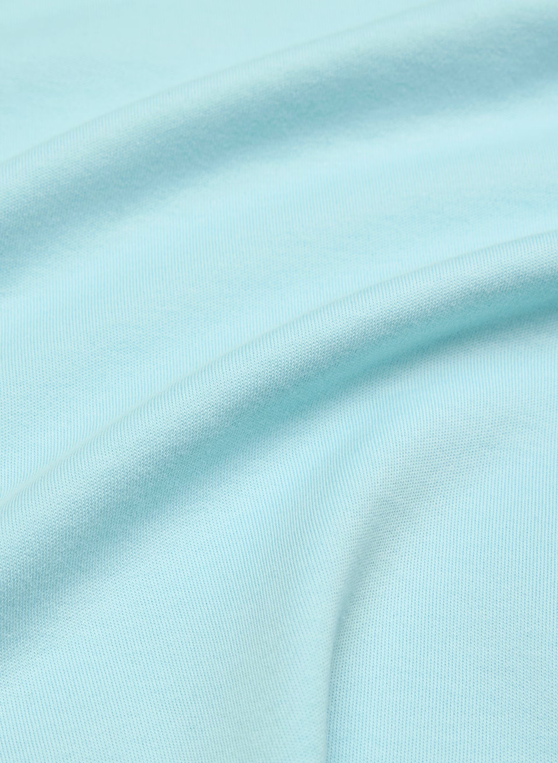 InterLock Cotton Script Top - PANORAMA BLUE