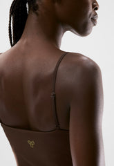 BUTTER Agility Sports Tank - RICH MOCHA BROWN