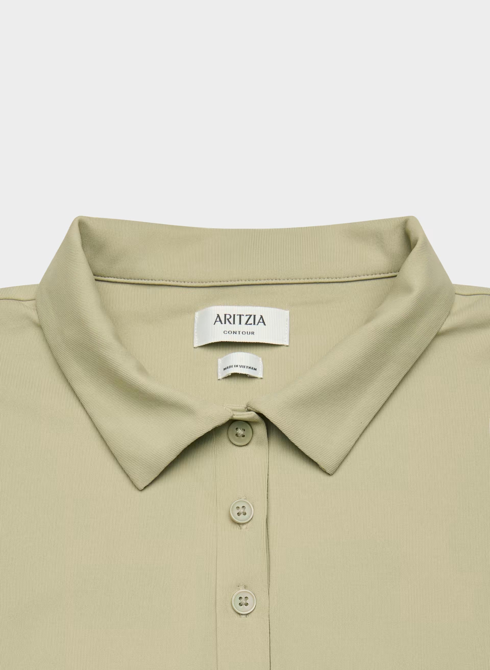 Original Contour Flyer Polo T-Shirt - MARTINI OLIVE