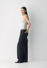Casual Contour Hi-Hip Tube Top - HEATHER CHROME
