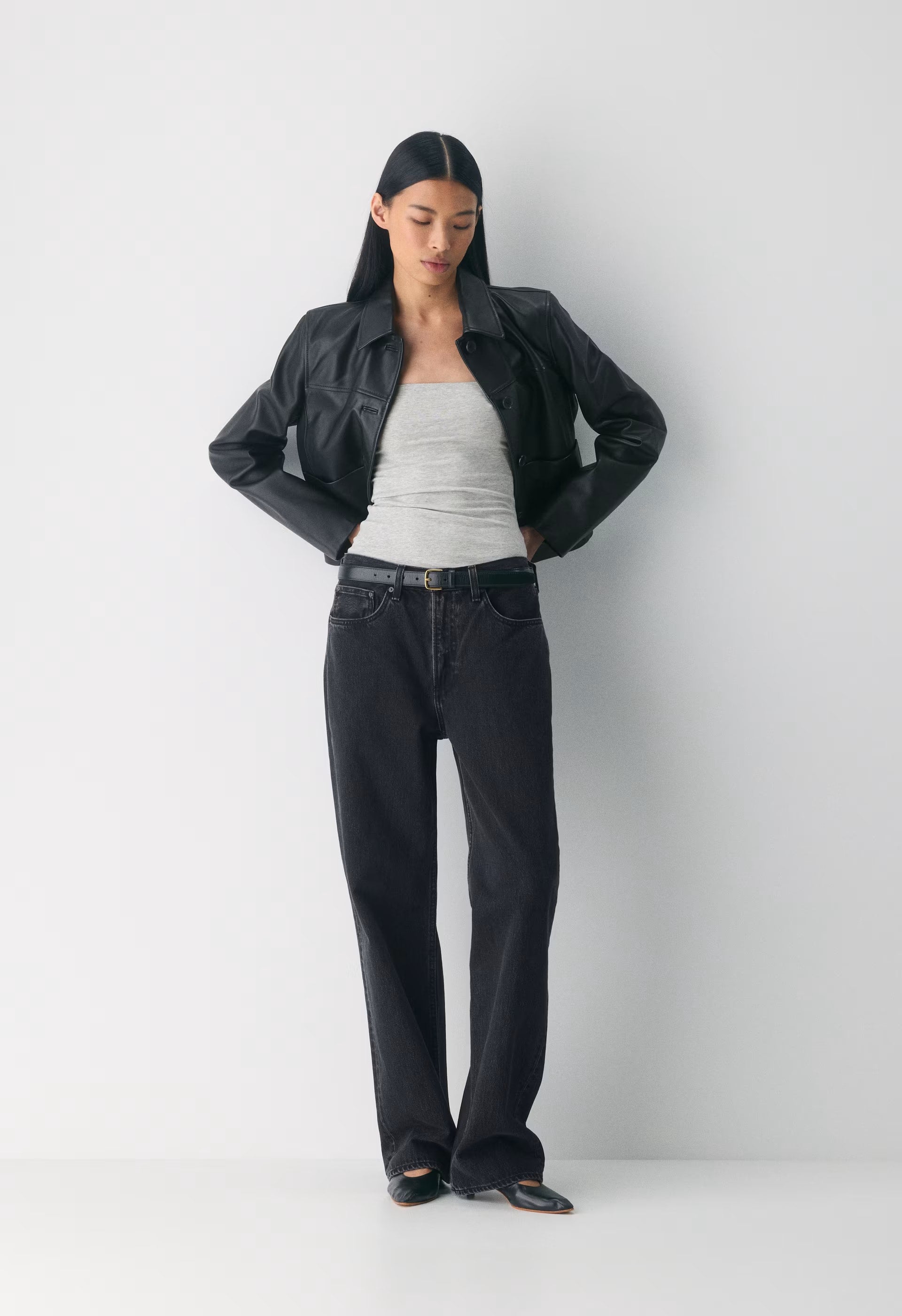 Casual Contour Hi-Hip Tube Top - HEATHER CHROME