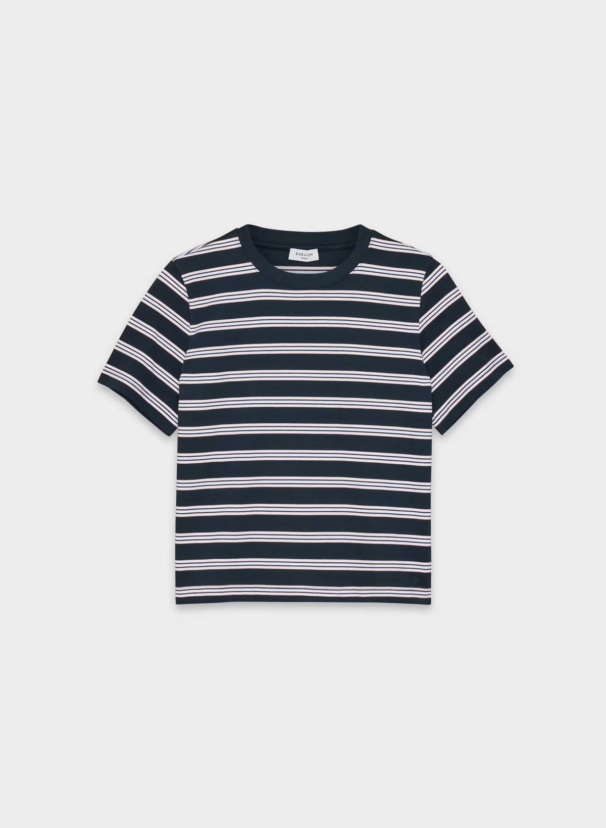 InterLock Cotton Function T-Shirt - DRK NGT NVY/VLL PNK