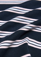 InterLock Cotton Function T-Shirt - DRK NGT NVY/VLL PNK