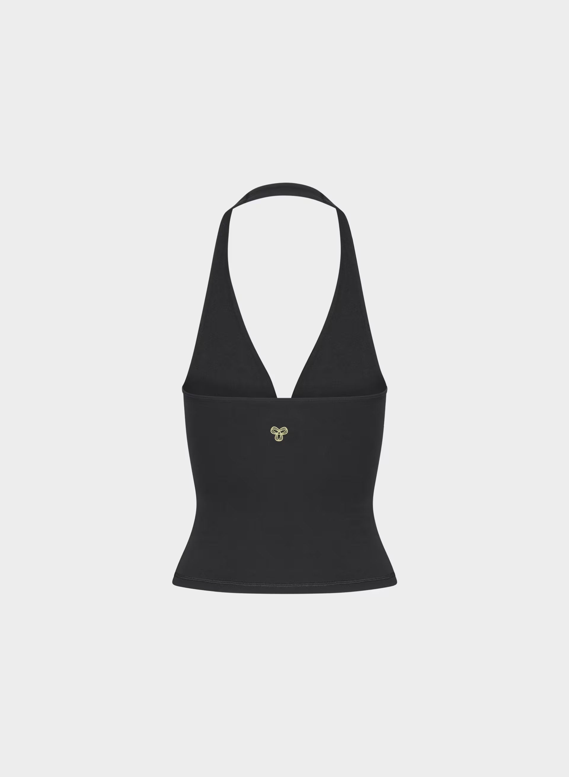 BUTTER Riley Halter Top - BLACK