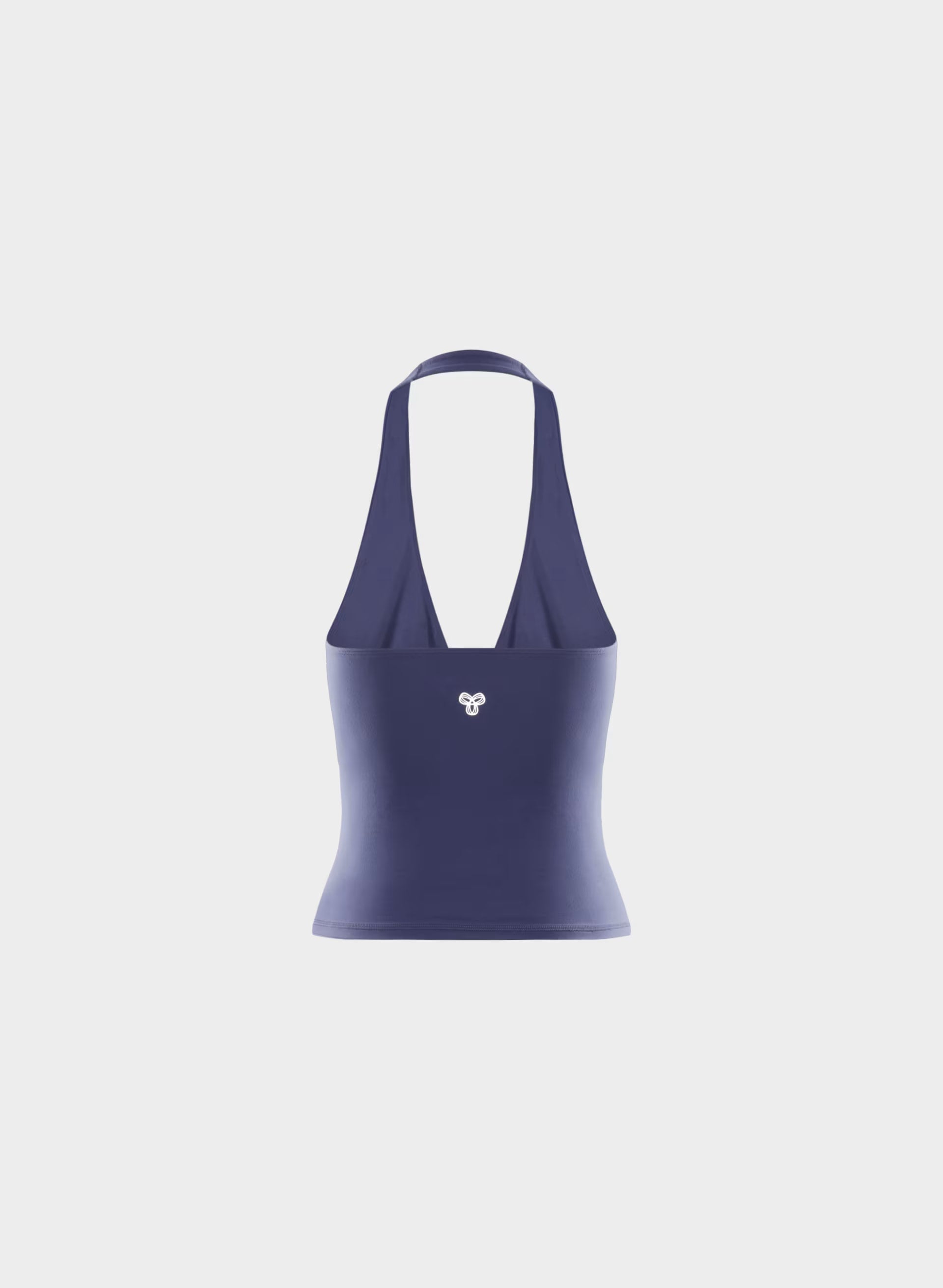 BUTTER Riley Halter Top - HARBOUR NAVY