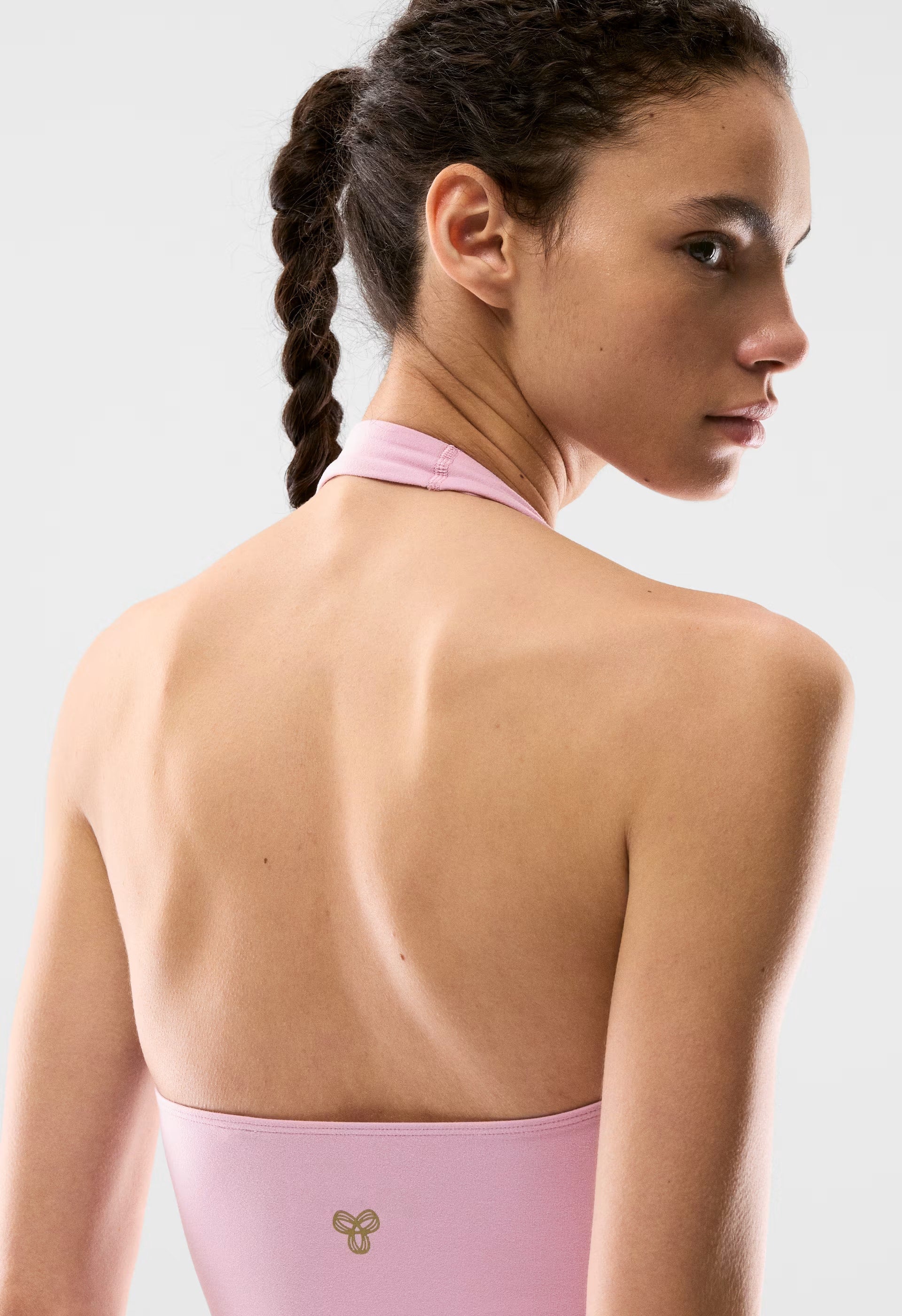 BUTTER Riley Halter Top - SWEET PEA PURPLE