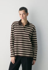 InterLock Cotton Eton Longsleeve - RCHMCHBRWN /LEMONADE