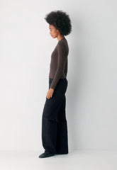 HomeStretch™ Smooth Solo Longsleeve - RICH MOCHA BROWN