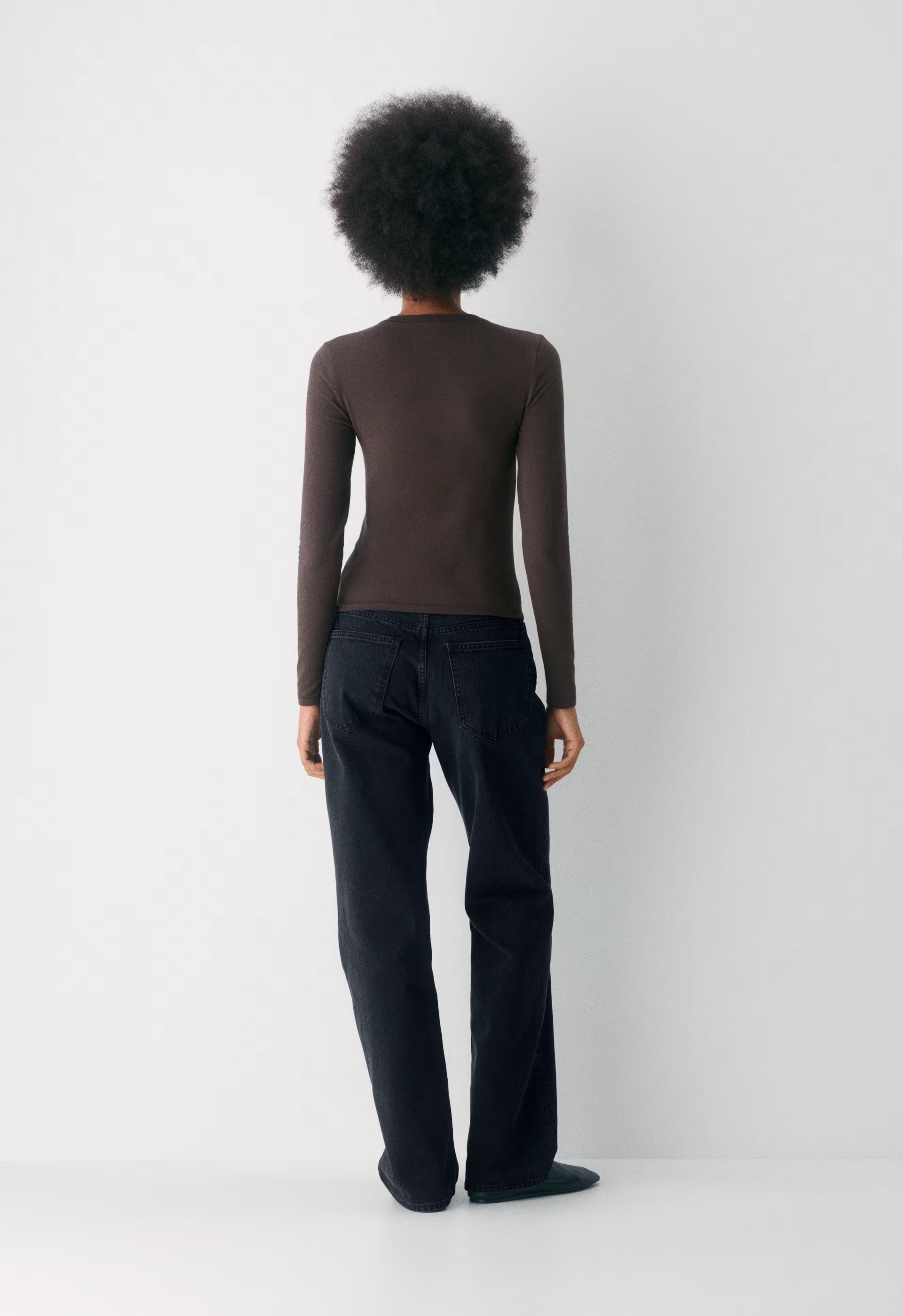 HomeStretch™ Smooth Solo Longsleeve - RICH MOCHA BROWN