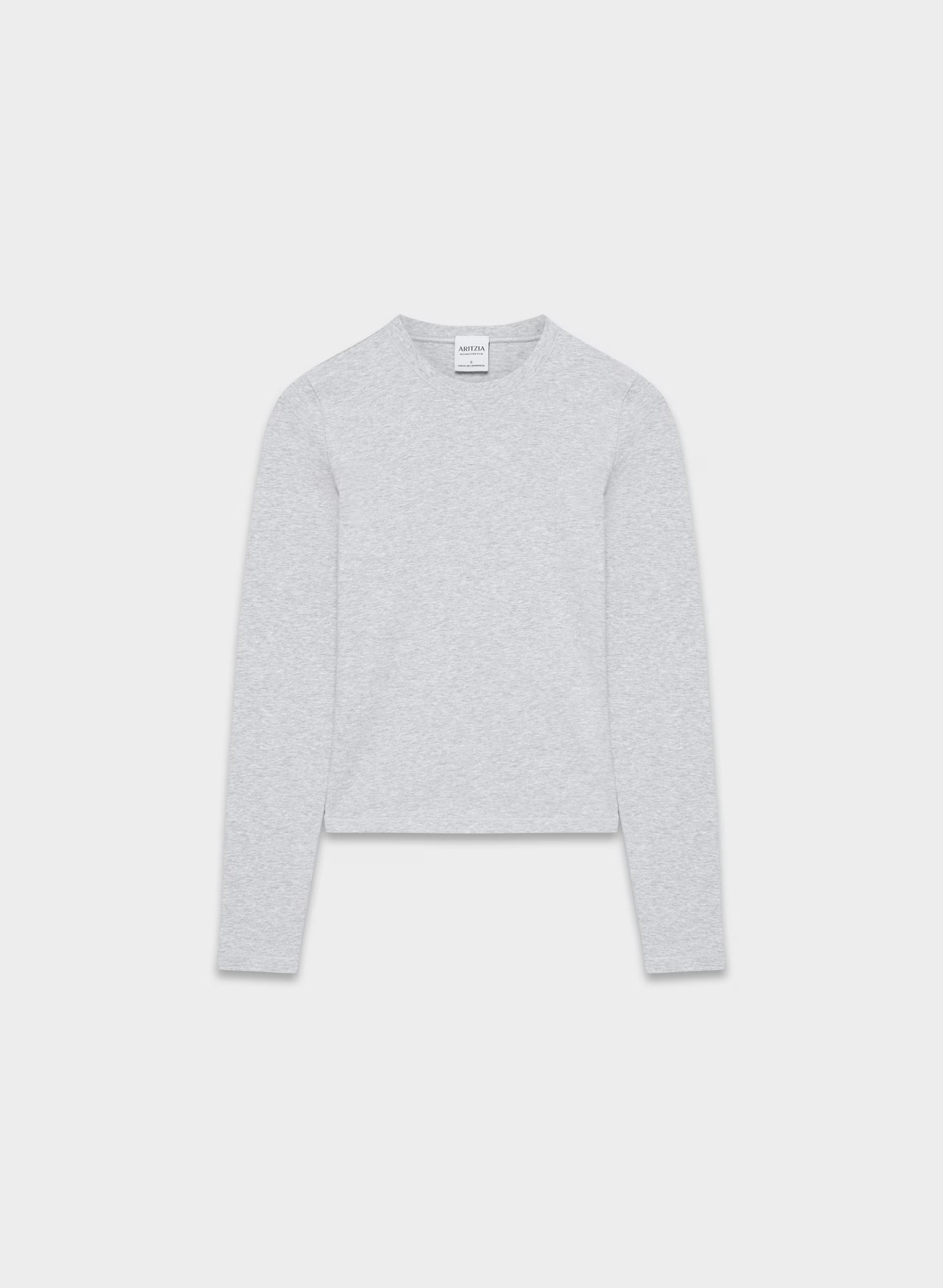 HomeStretch™ Smooth Solo Longsleeve - HEATHER CHROME