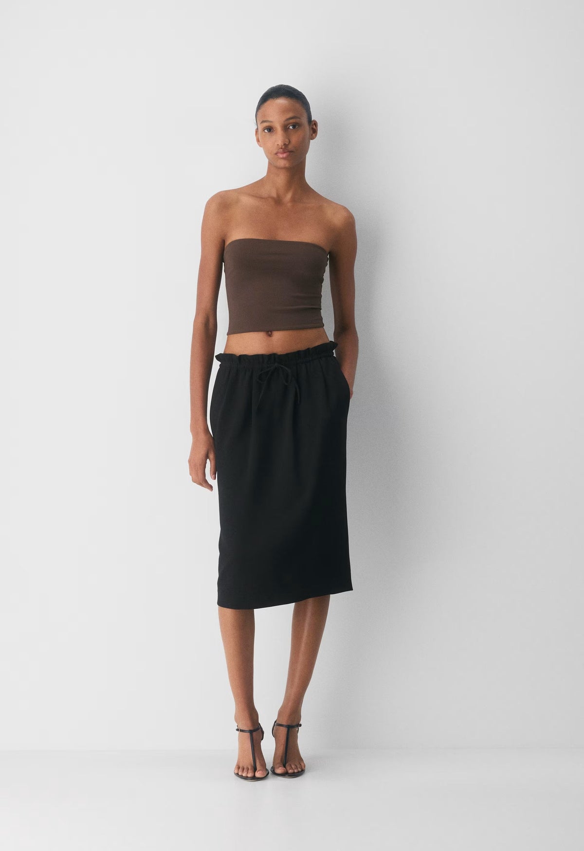 Original Contour Appeal Waist Tube Top - RICH MOCHA BROWN