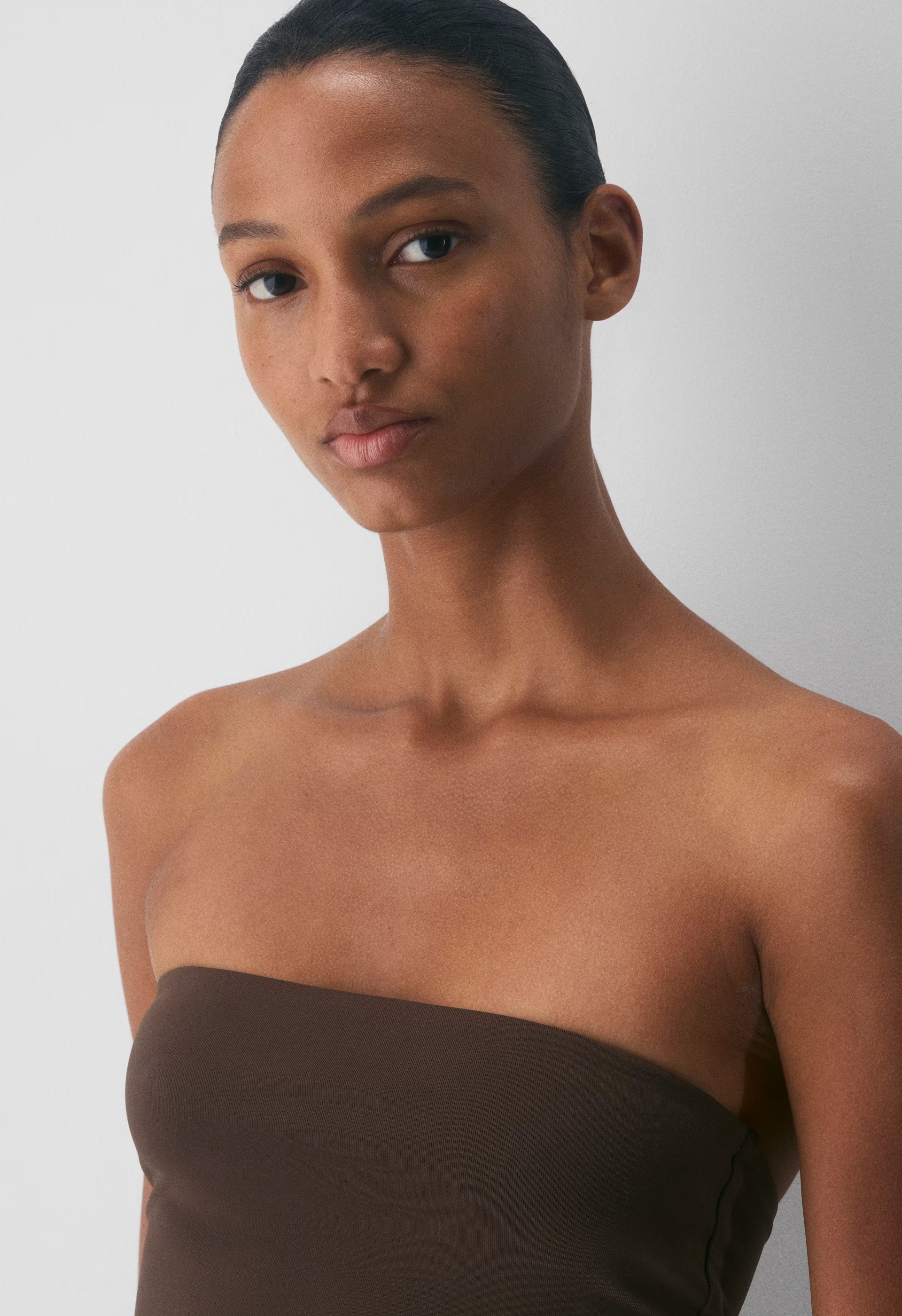 Original Contour Appeal Waist Tube Top - RICH MOCHA BROWN