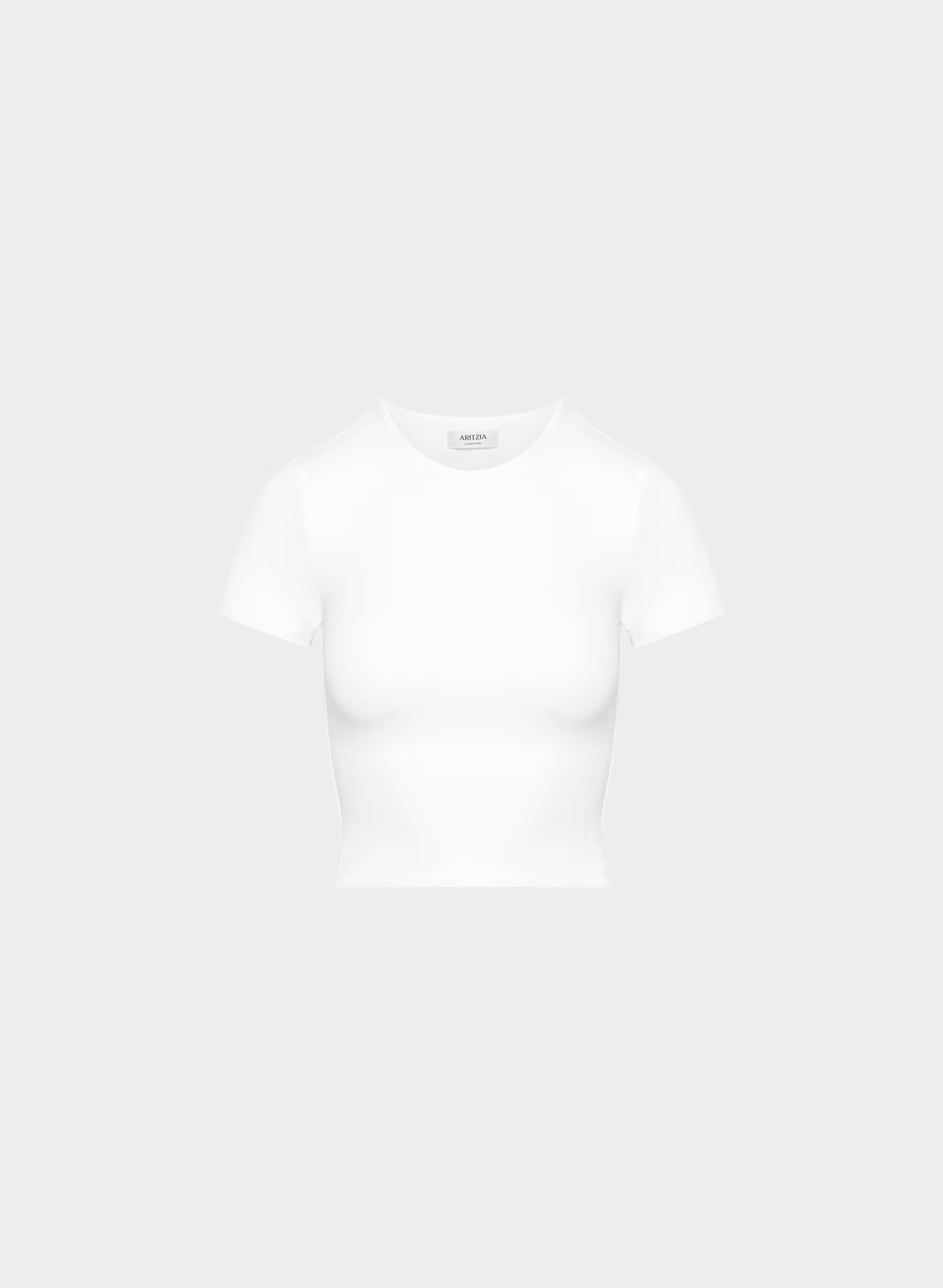 Original Contour Marvel Crew Waist T-Shirt - BRIGHT WHITE