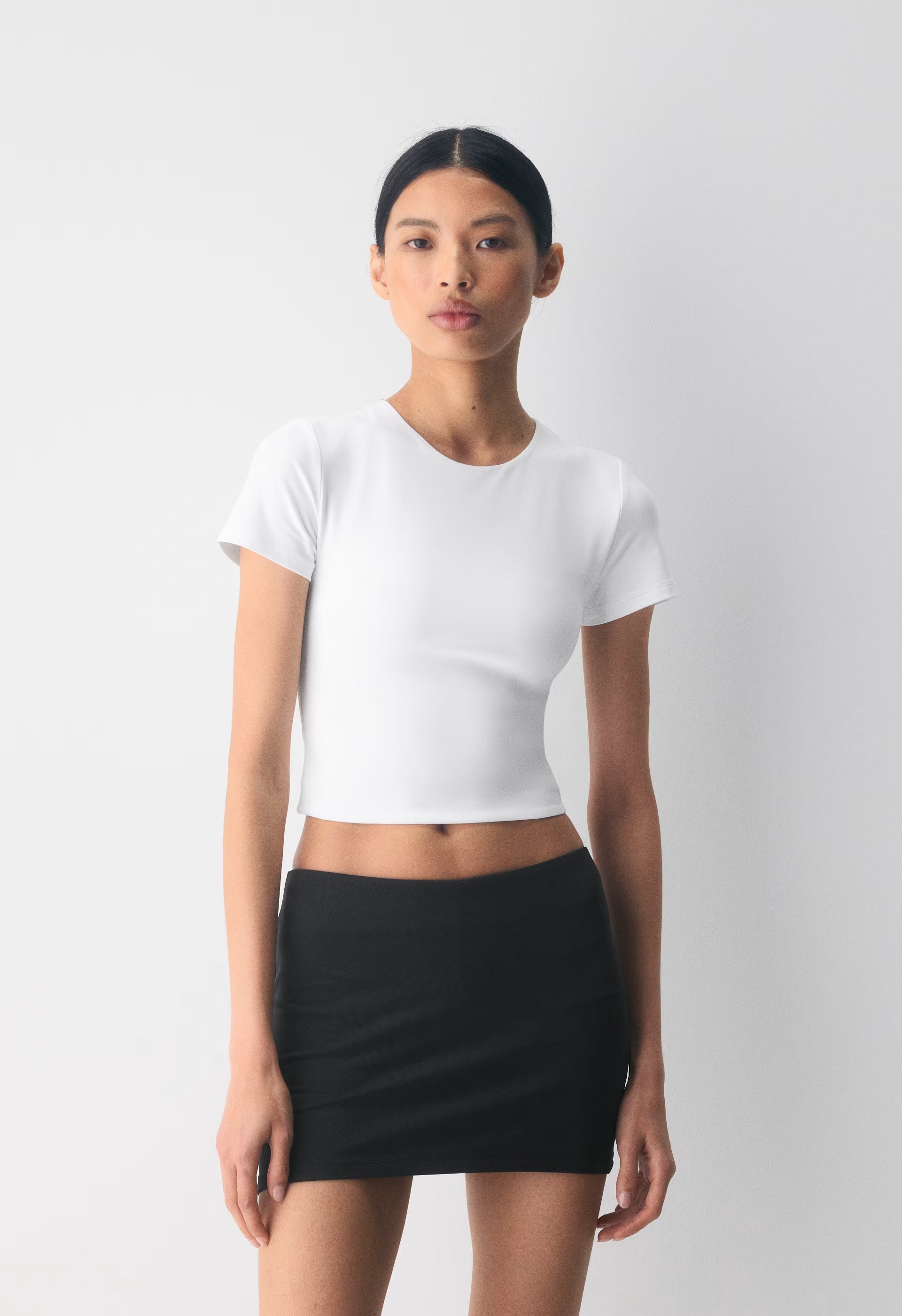 Original Contour Marvel Crew Waist T-Shirt - WILDFLOWER LILAC