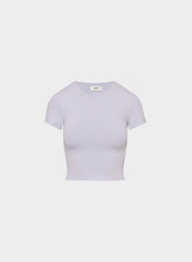 Original Contour Marvel Crew Waist T-Shirt - WILDFLOWER LILAC