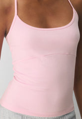 HomeStretch™ Smooth Deejay Halter Top - MILKSHAKE PINK