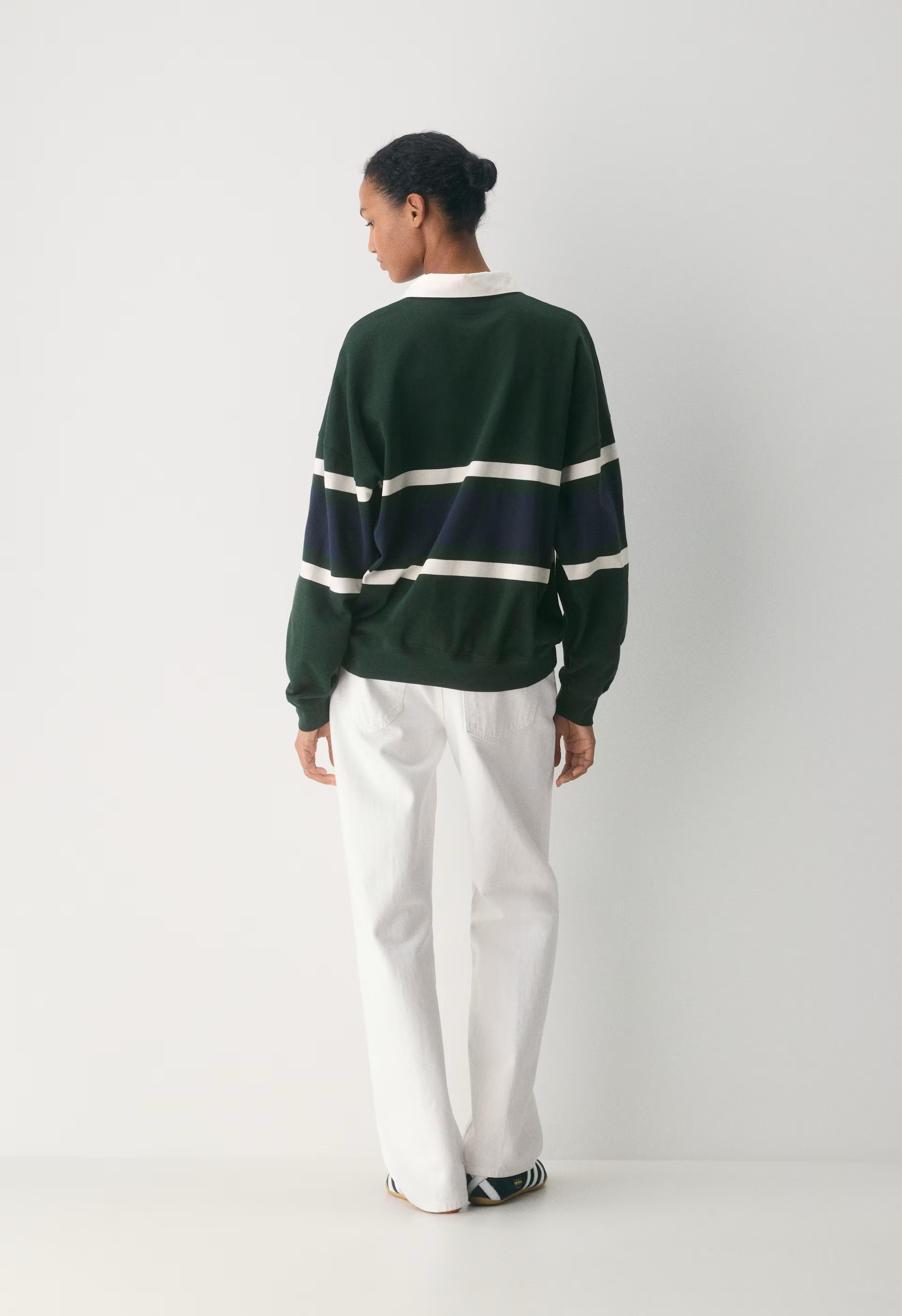 Mighty Cotton™ Lomu Polo - FIGTREE GRN/ADMIRAL
