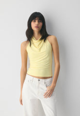 Smooth Matter™ Tower Halter Top - LEMONADE