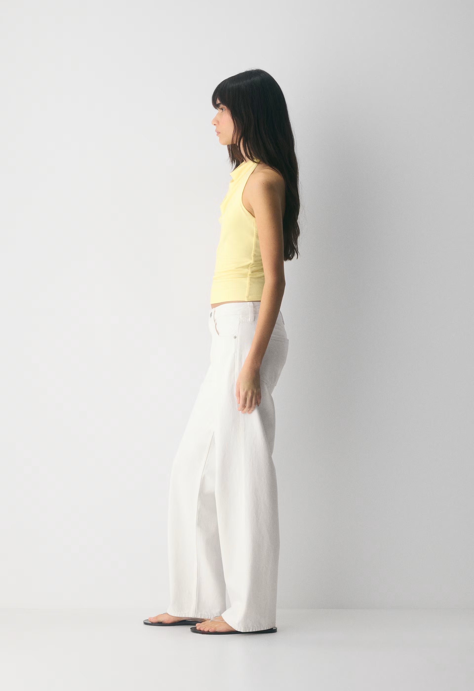 Smooth Matter™ Tower Halter Top - LEMONADE