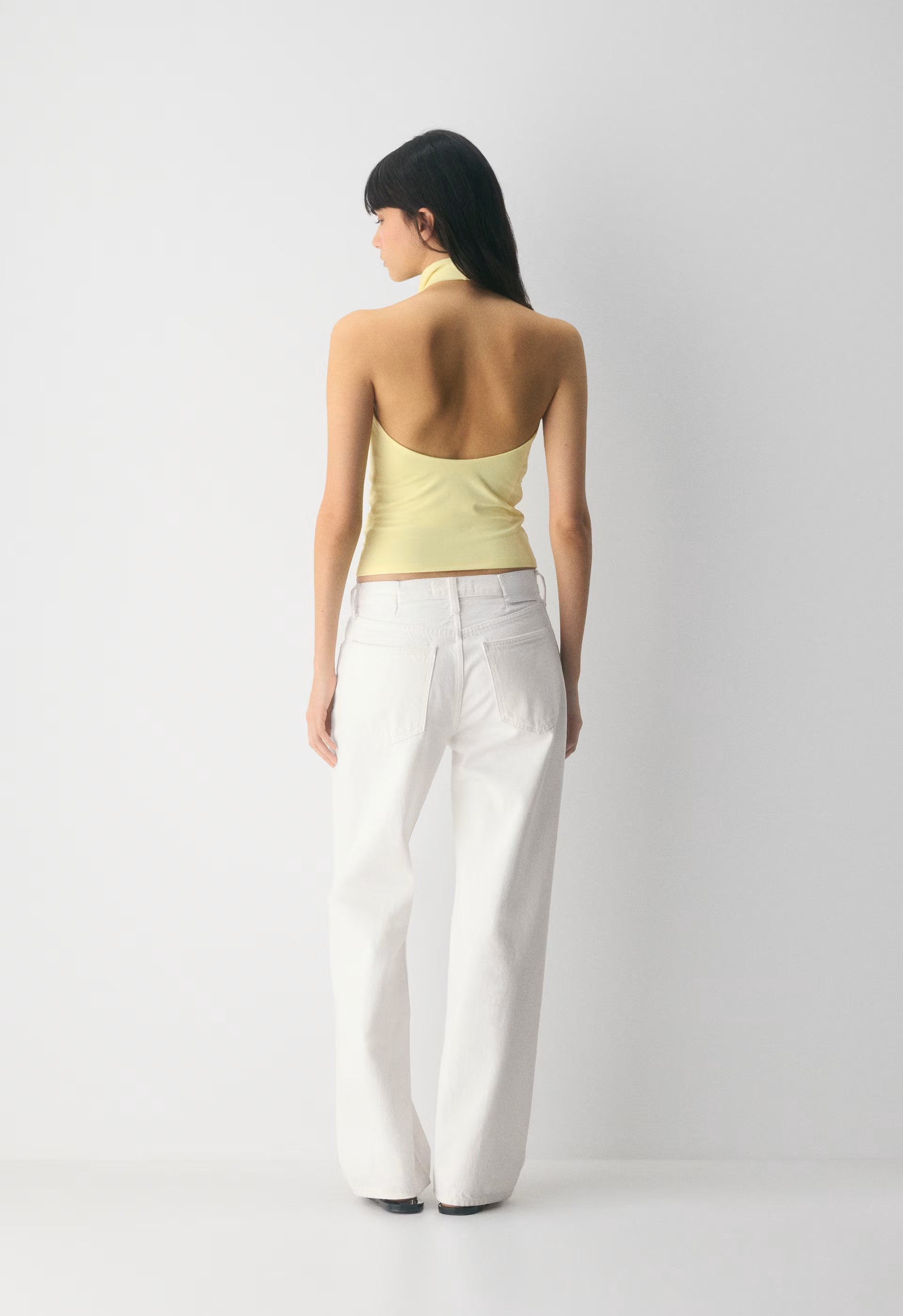 Smooth Matter™ Tower Halter Top - LEMONADE