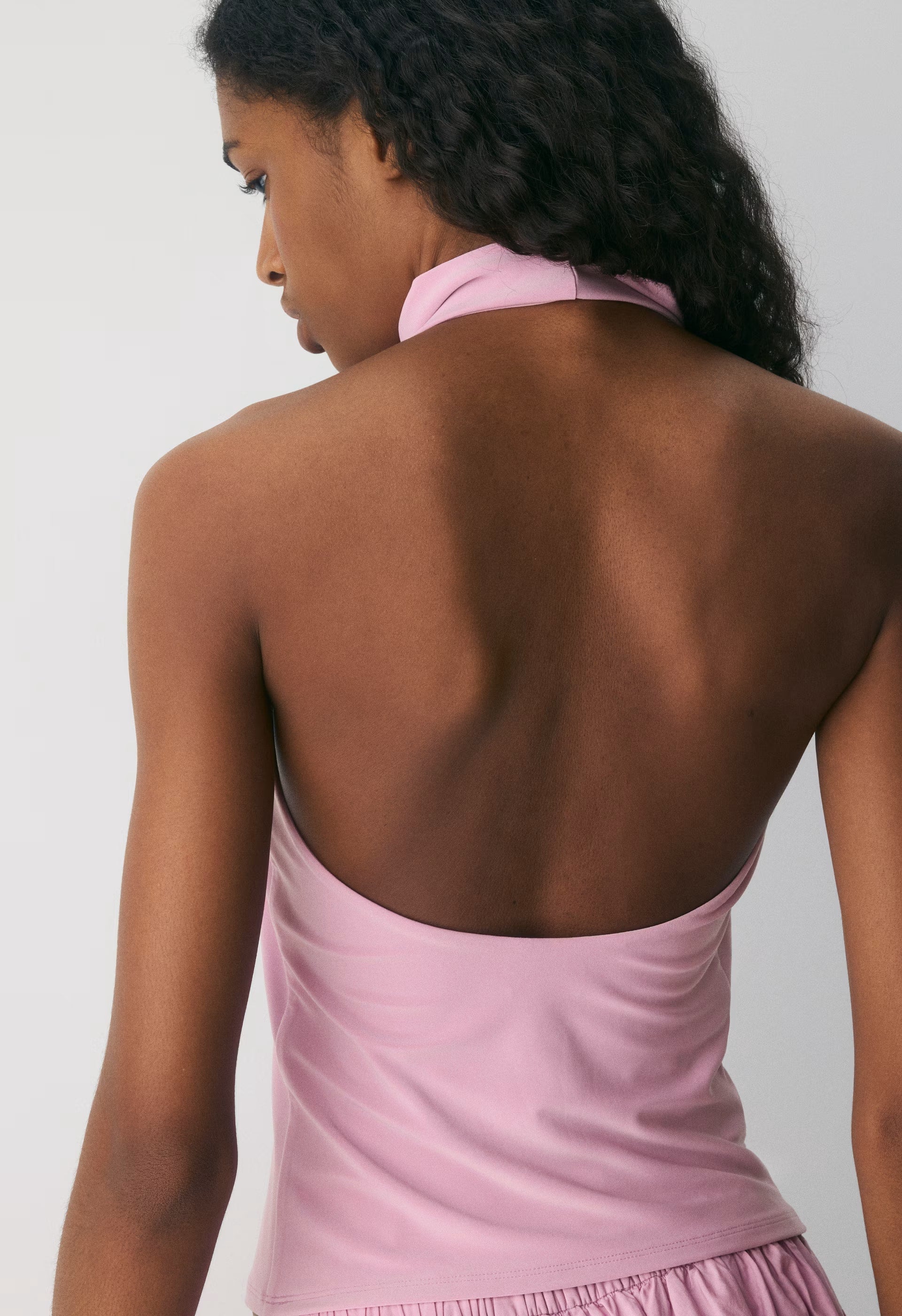 Smooth Matter™ Tower Halter Top - SWEET PEA PURPLE